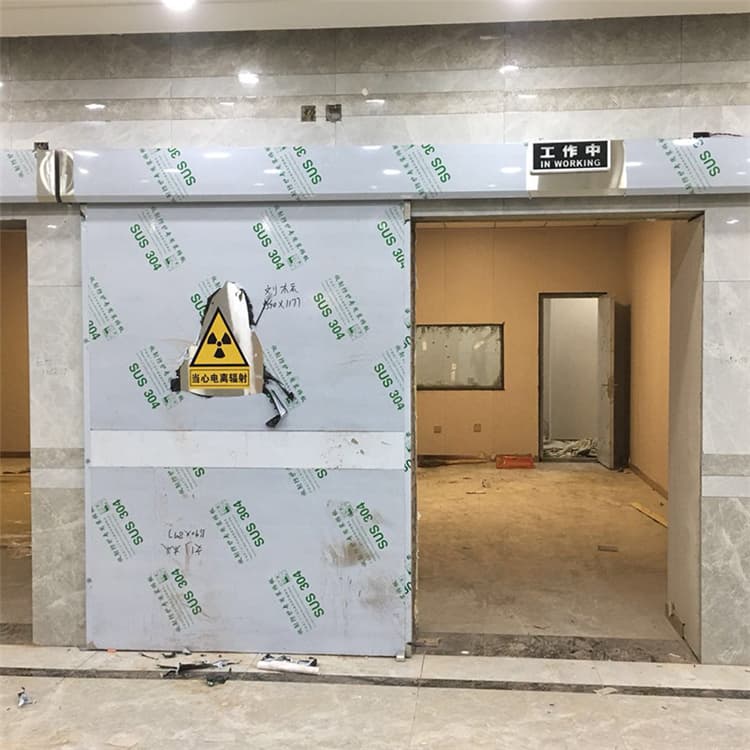 石家庄双扇电动防护铅门